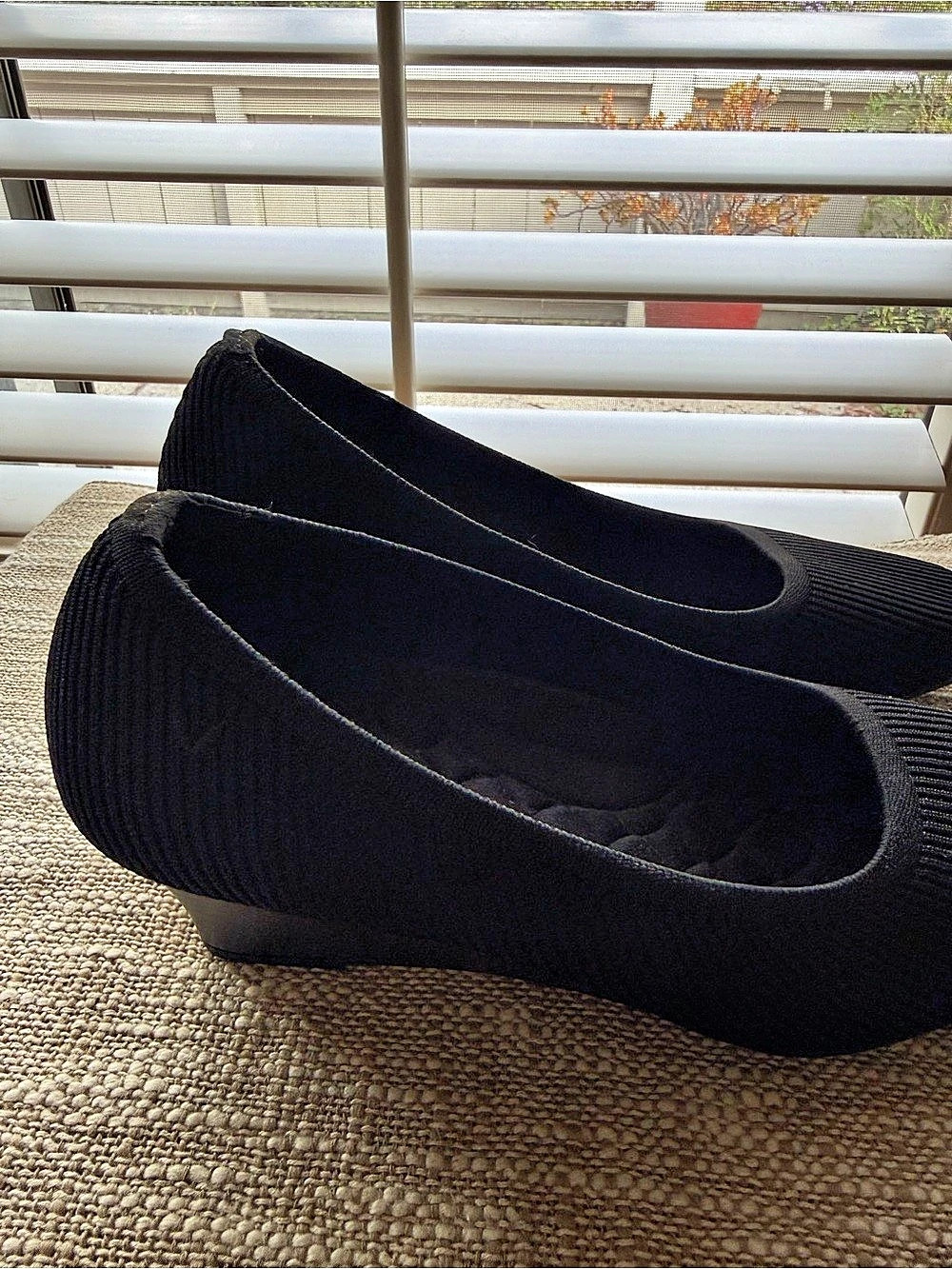VIVAIA Margot Wedge Pro Black Flats US 7